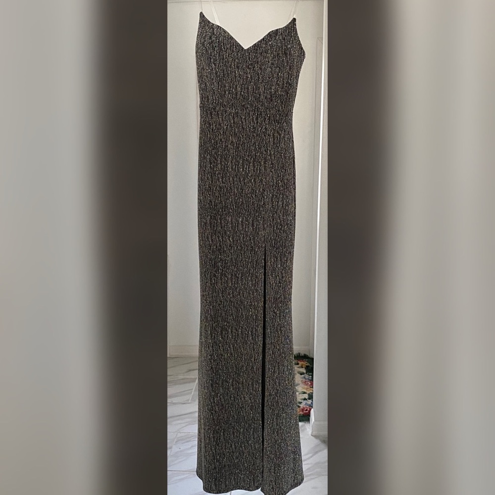 Silver Formal Dress.. be ready for the red carpet